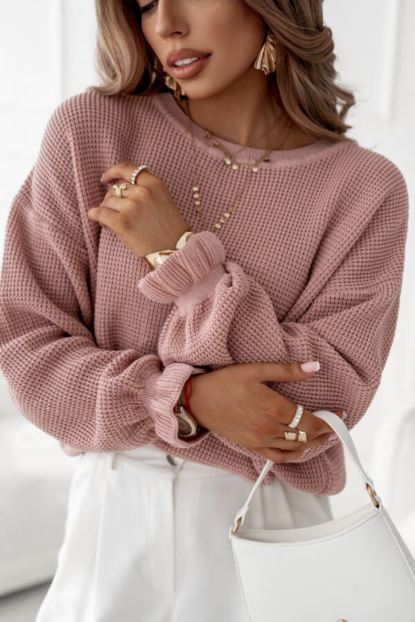 sweter Dolly - brudny róż