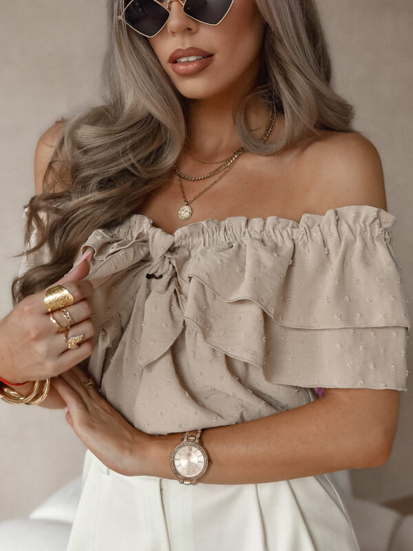 bluzka Malibu - beż