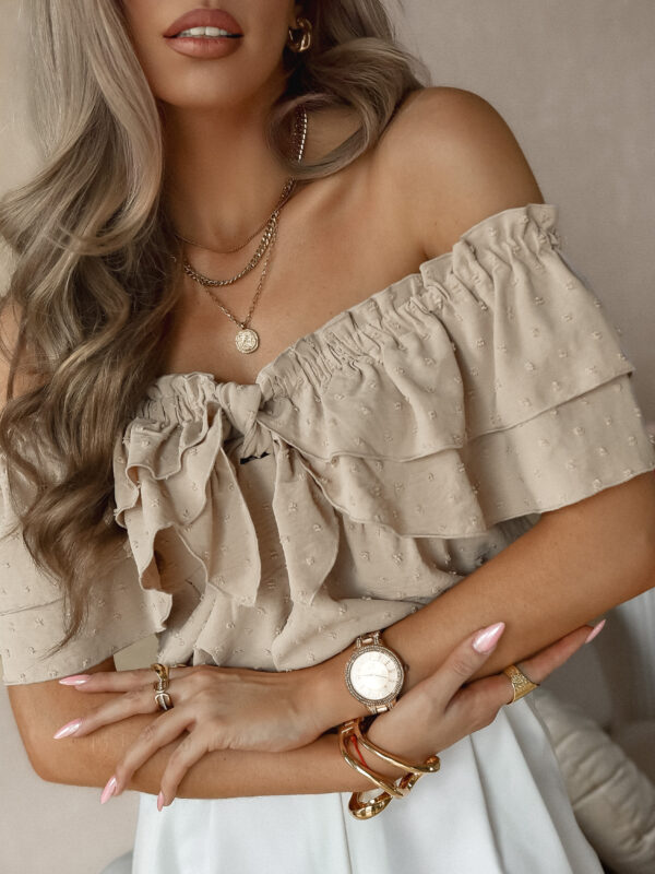 bluzka Malibu - beż