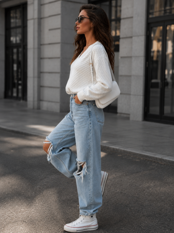 sweter Honey - ecru