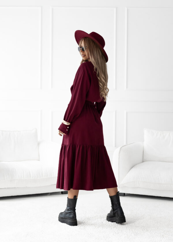 sukienka Anne - bordo