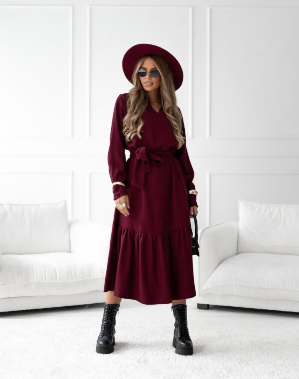sukienka Anne - bordo