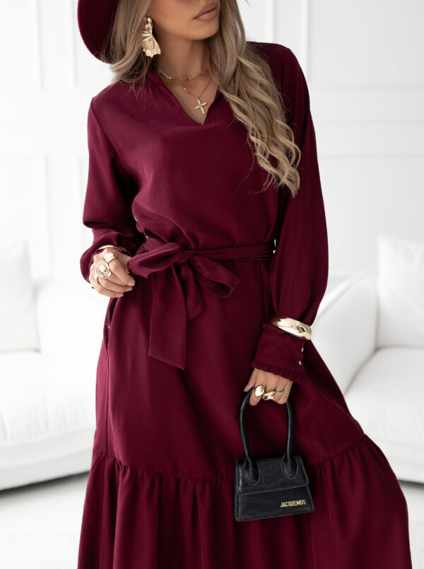 sukienka Anne - bordo