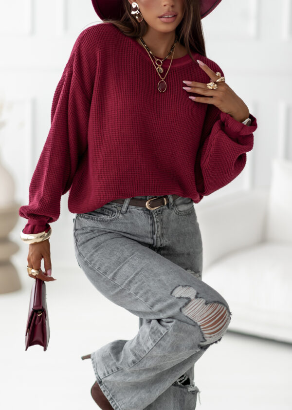 sweter Dolly - bordo
