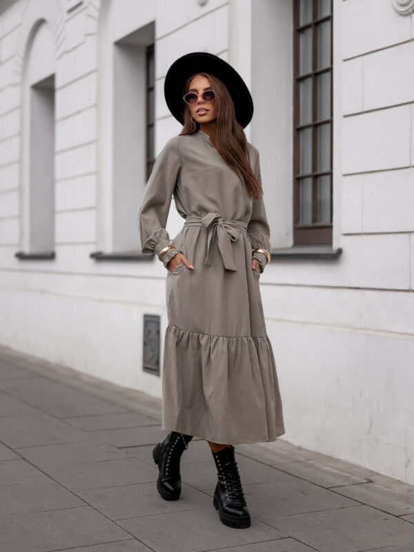 sukienka Anne - oliwka