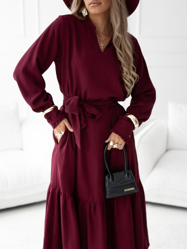 sukienka Anne - bordo