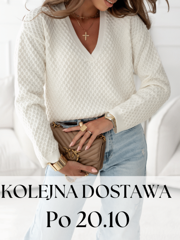 sweter Honey - ecru - realizacja po 20.10.2025