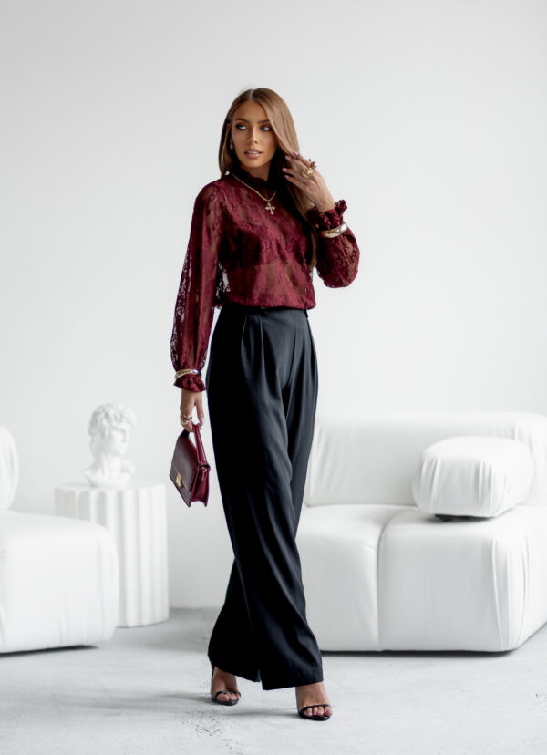 bluzka Femme - wzór 1 bordo