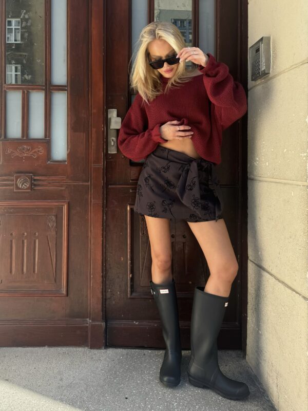 sweter Dolly - bordo