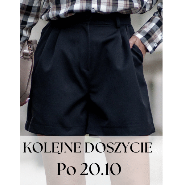 szorty Simple - czerń - realizacja po 20.10.2025