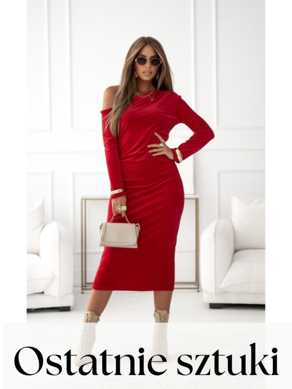 sukienka Valeria - czerwień