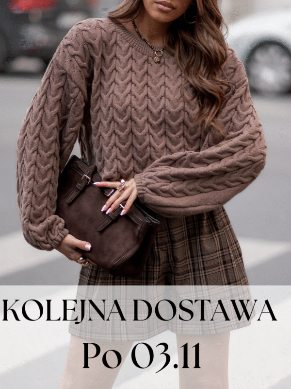 sweter Moody - mokka - realizacja po 03.11.2025