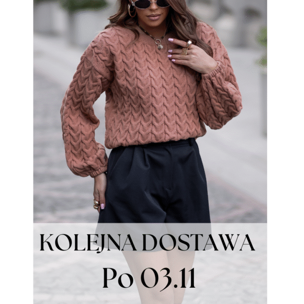 sweter Moody - miedziany - realizacja po 03.11.2025