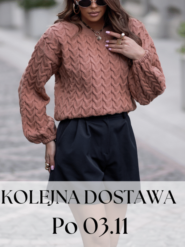 sweter Moody - miedziany - realizacja po 03.11.2025