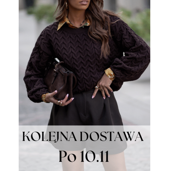 sweter Moody - czekolada - realizacja po 10.11.2025
