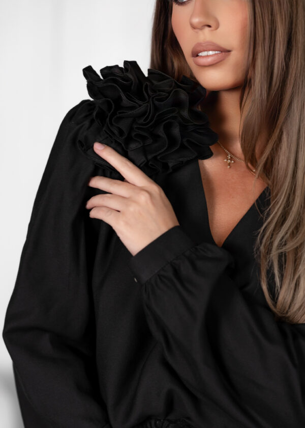 Bluzka Rose - czerń