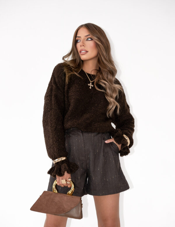 sweter Bukla - czekolada