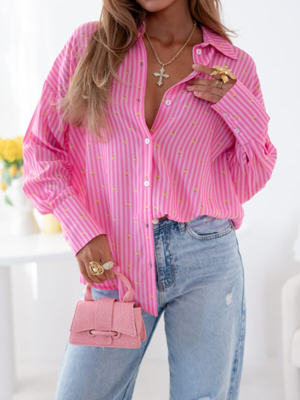 print cytrynki róż