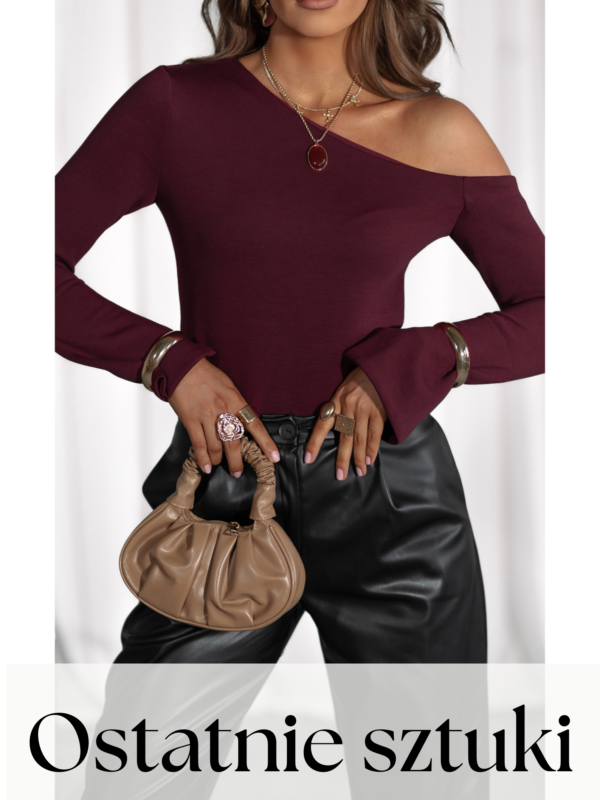 bluzka Sue - bordo