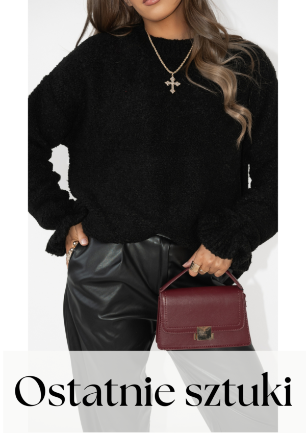 sweter Bukla - czerń