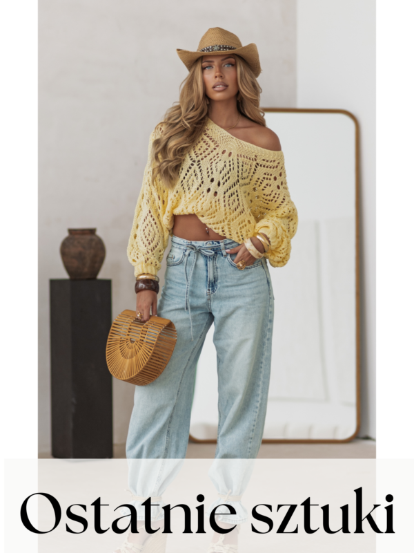 sweter Lorenzo - banan