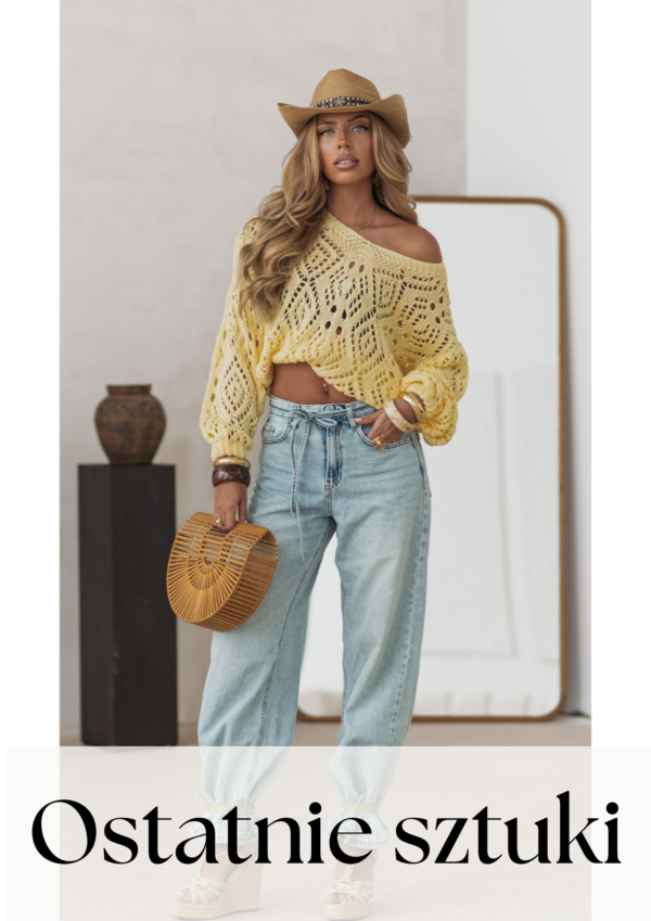 sweter Lorenzo - banan