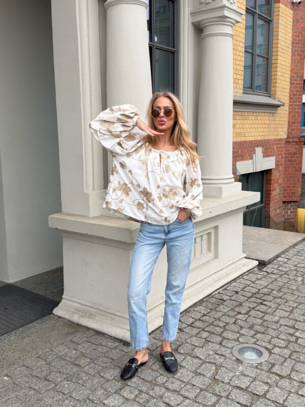 bluzka Abba - złoty haft