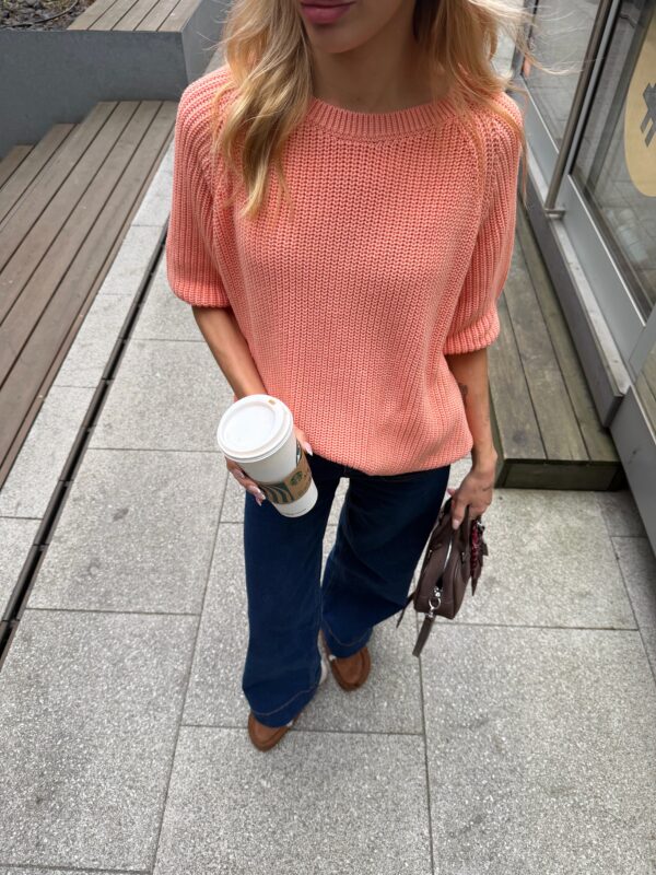 sweter Tini - brzoskwinia