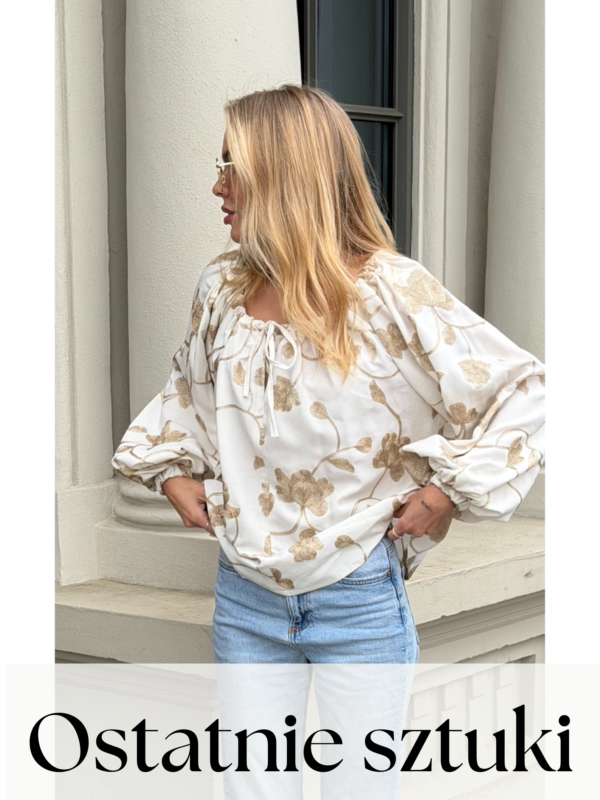 bluzka Abba - złoty haft