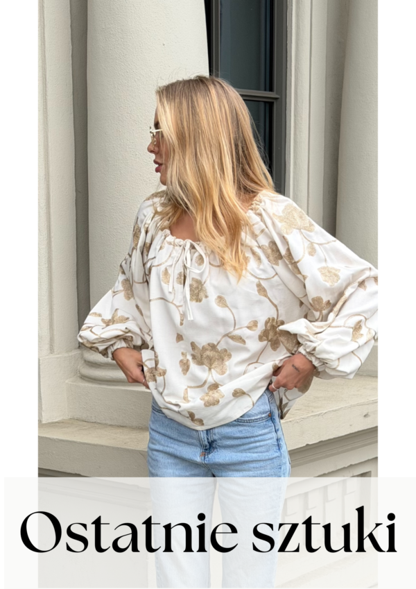 bluzka Abba - złoty haft