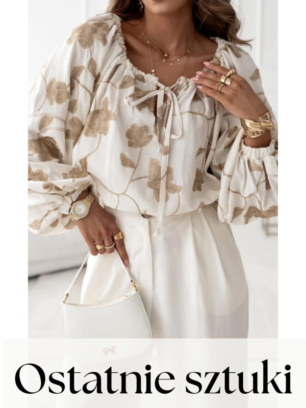 bluzka Abba - złoty haft