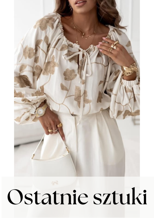 bluzka Abba - złoty haft