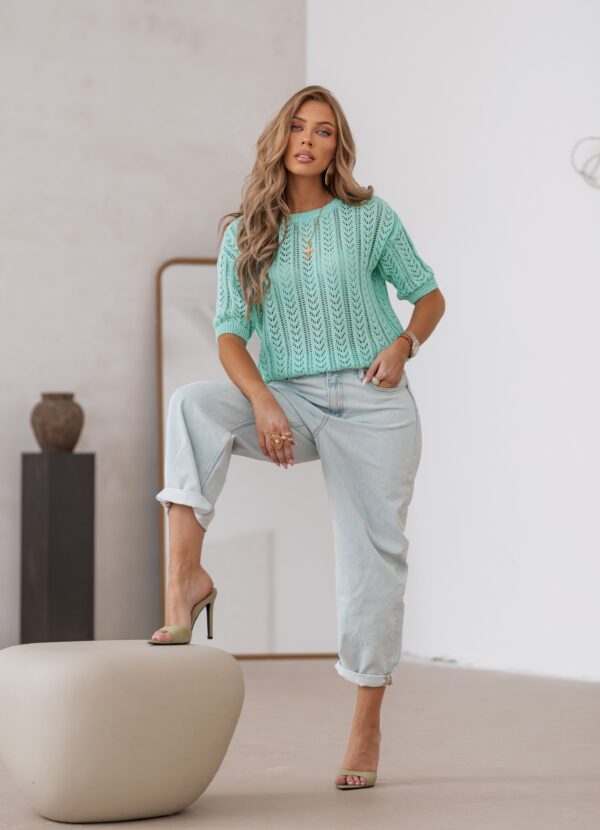 sweter Judie - mięta