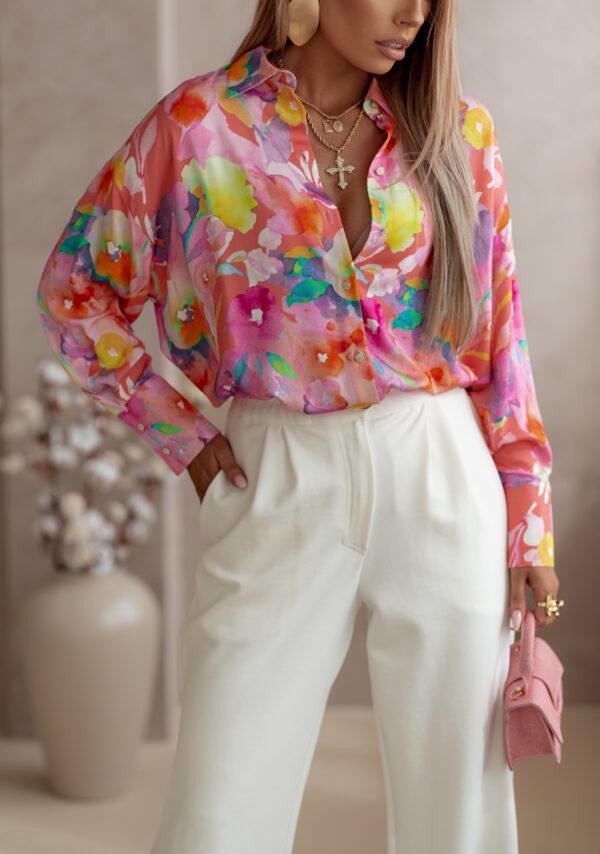 koszula Roomy - print multikolor