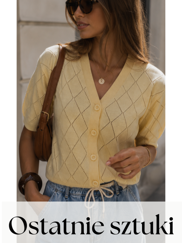 sweter Vero - banan