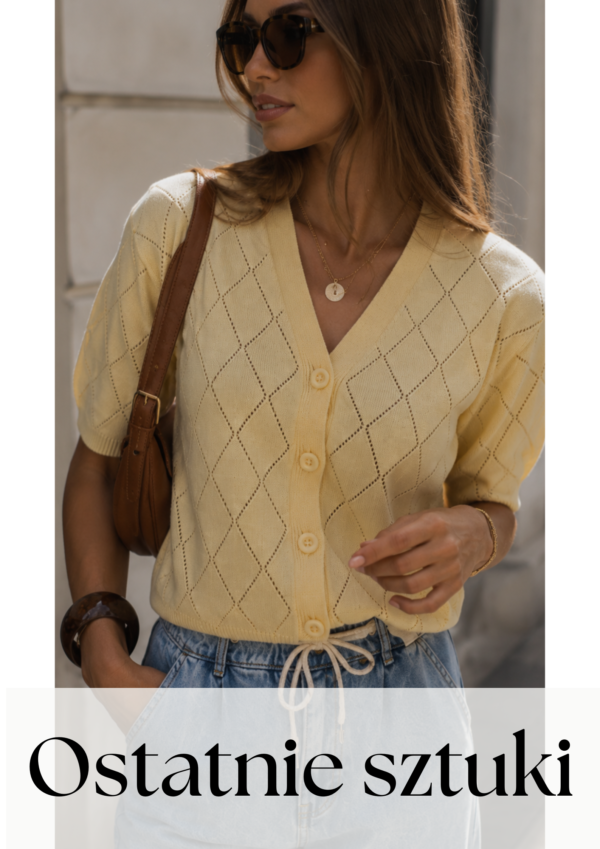 sweter Vero - banan