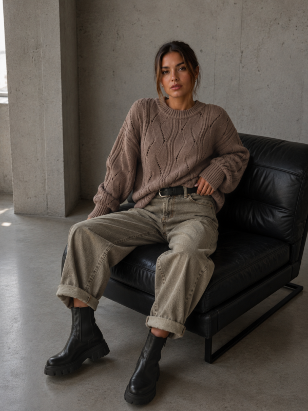 sweter Ivo - mokka