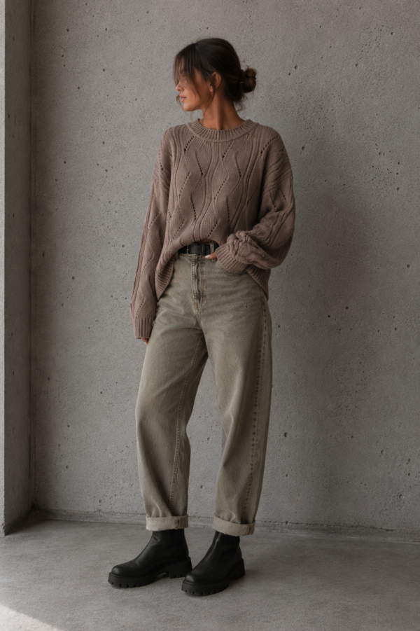sweter Ivo - mokka