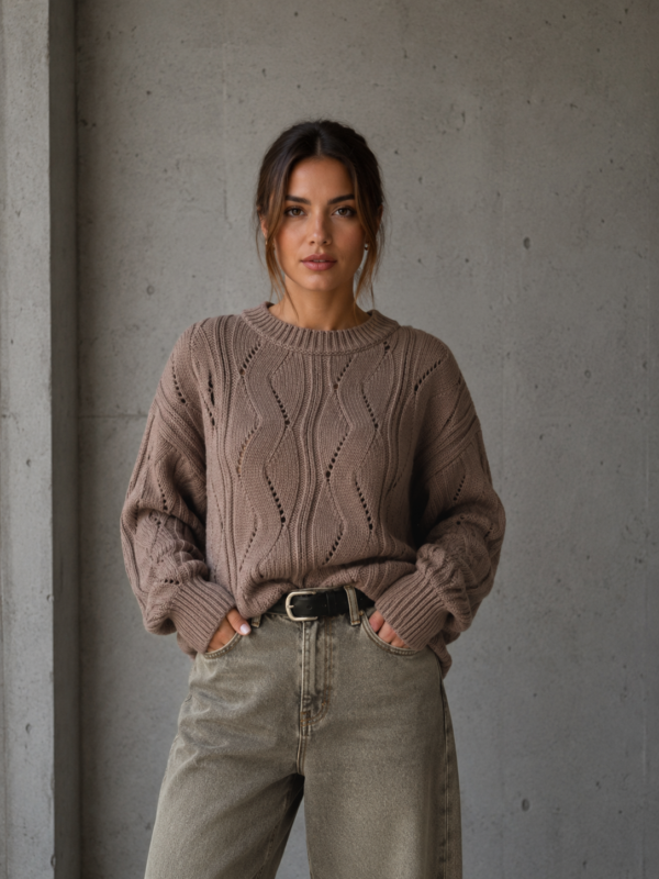 sweter Ivo - mokka