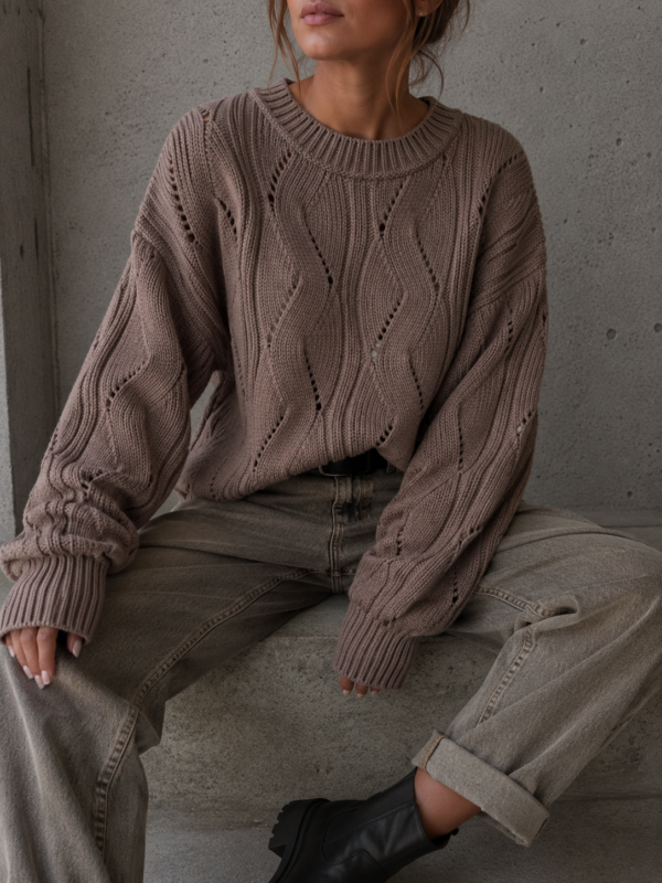 sweter Ivo - mokka