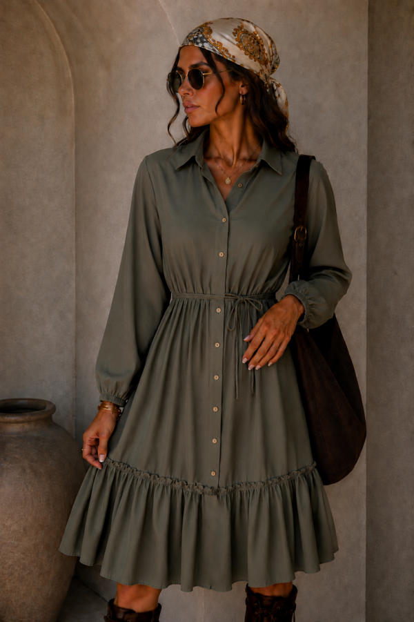 sukienka Holly - khaki