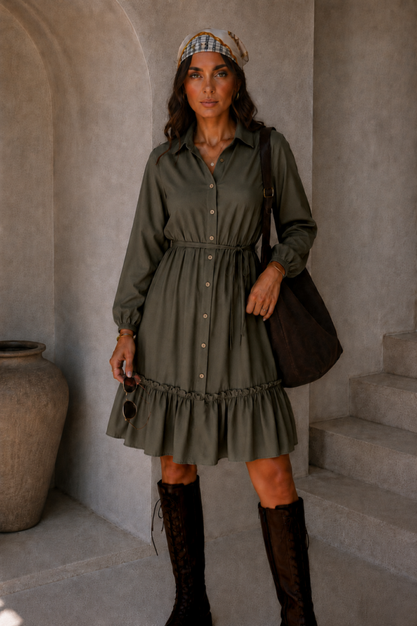 sukienka Holly - khaki