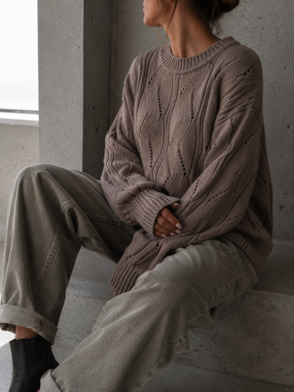 sweter Ivo - mokka