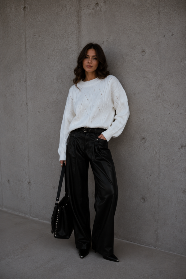 sweter Ivo - ecru