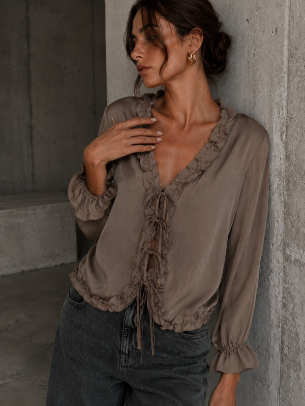 bluzka Sofia - mokka