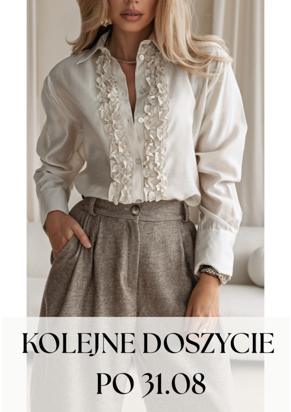 koszula Lordi - jasny beż - realizacja kolejnych zamówień po 31.08.2026 r.