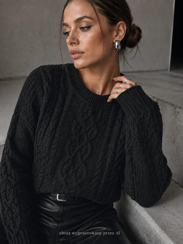 sweter Molly - czerń