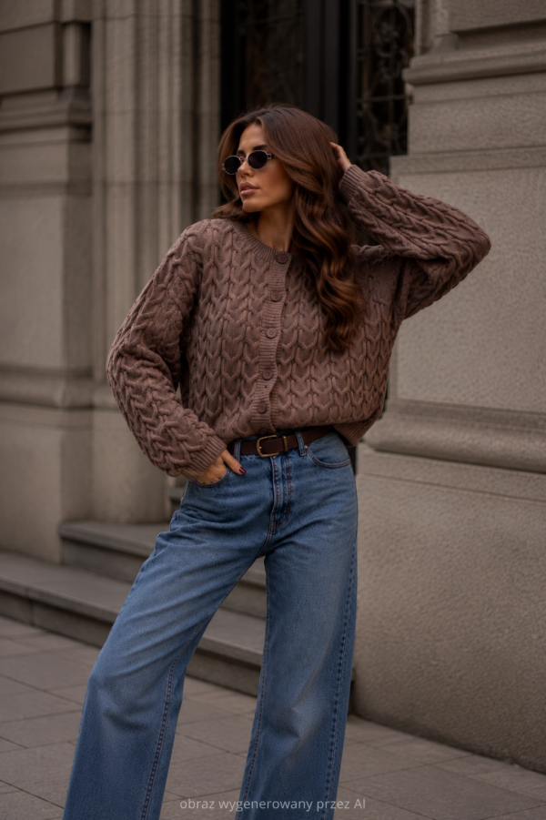 sweter Abby - mokka