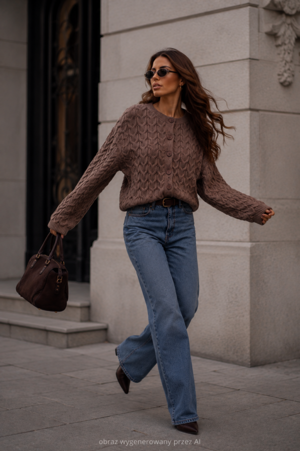 sweter Abby - mokka