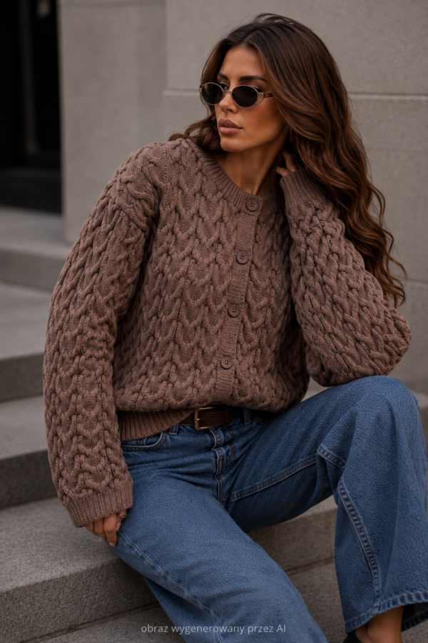 sweter Abby - mokka